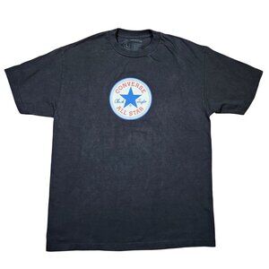 Converse Black Short Sleeve Logo Tee